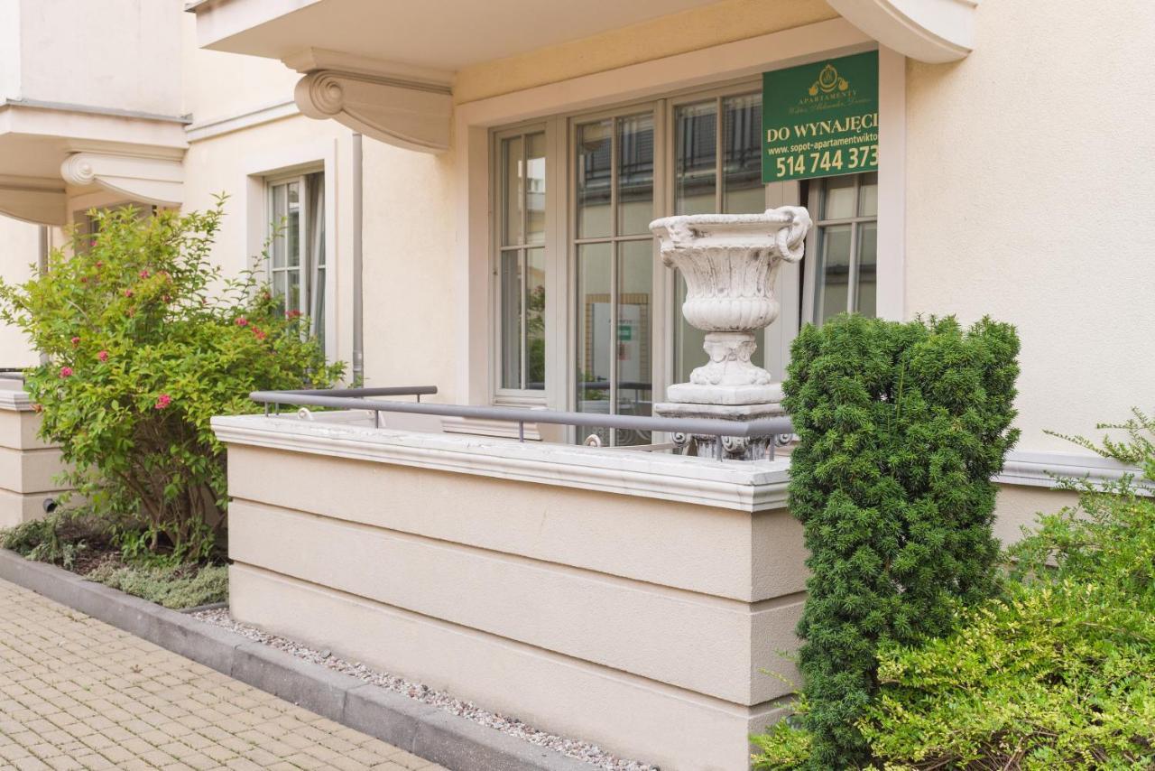 Apartament Wiktor Sopot Monte Cassino Z Garazem Eksteriør bilde